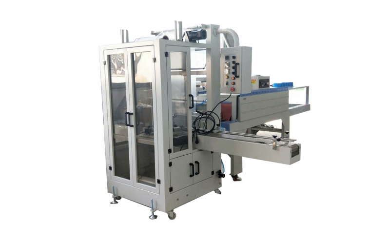 全自動(dòng)袖口熱收縮包裝機(jī) PE膜快遞盒包裝 膜包機(jī)